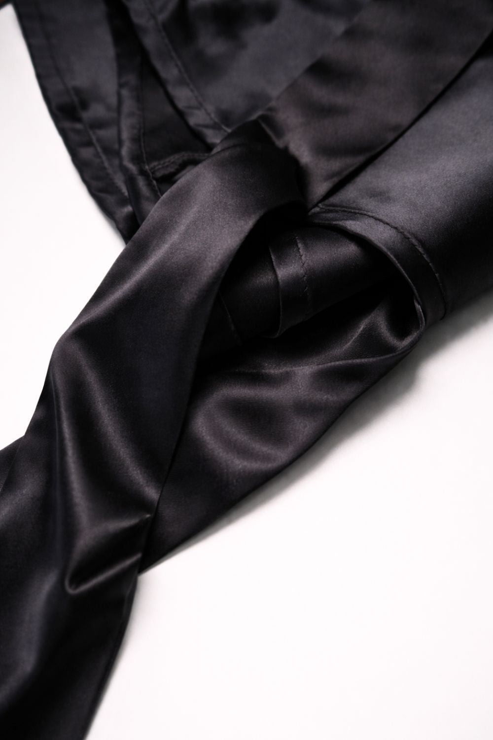 Black Cowl wrap skirt - BEEGLEE