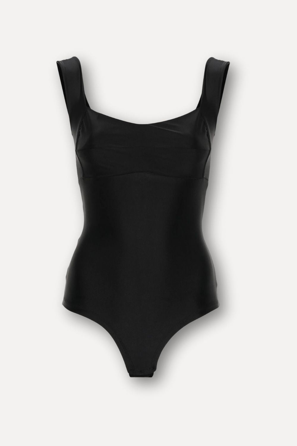 Black Curve Sketch Bodysuit