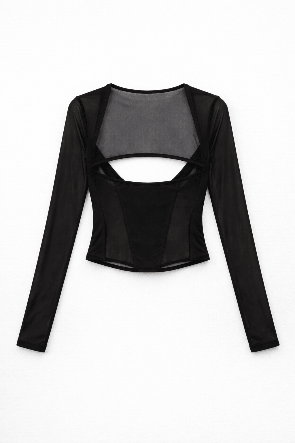 Black Drift Corset Top - BEEGLEE
