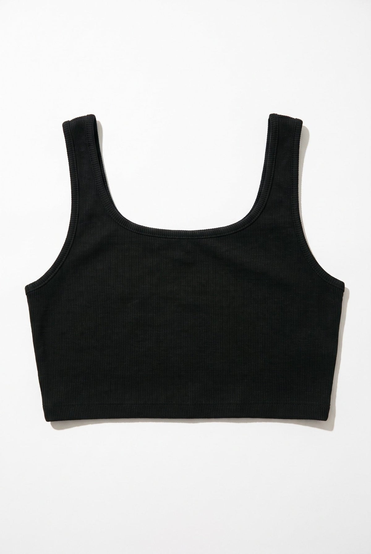 Black Essential Crop Top - BEEGLEE