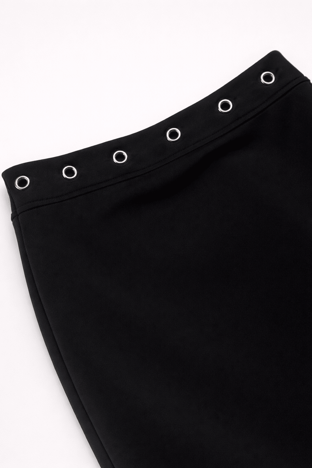 Black Eyelet Edge Skort - BEEGLEE