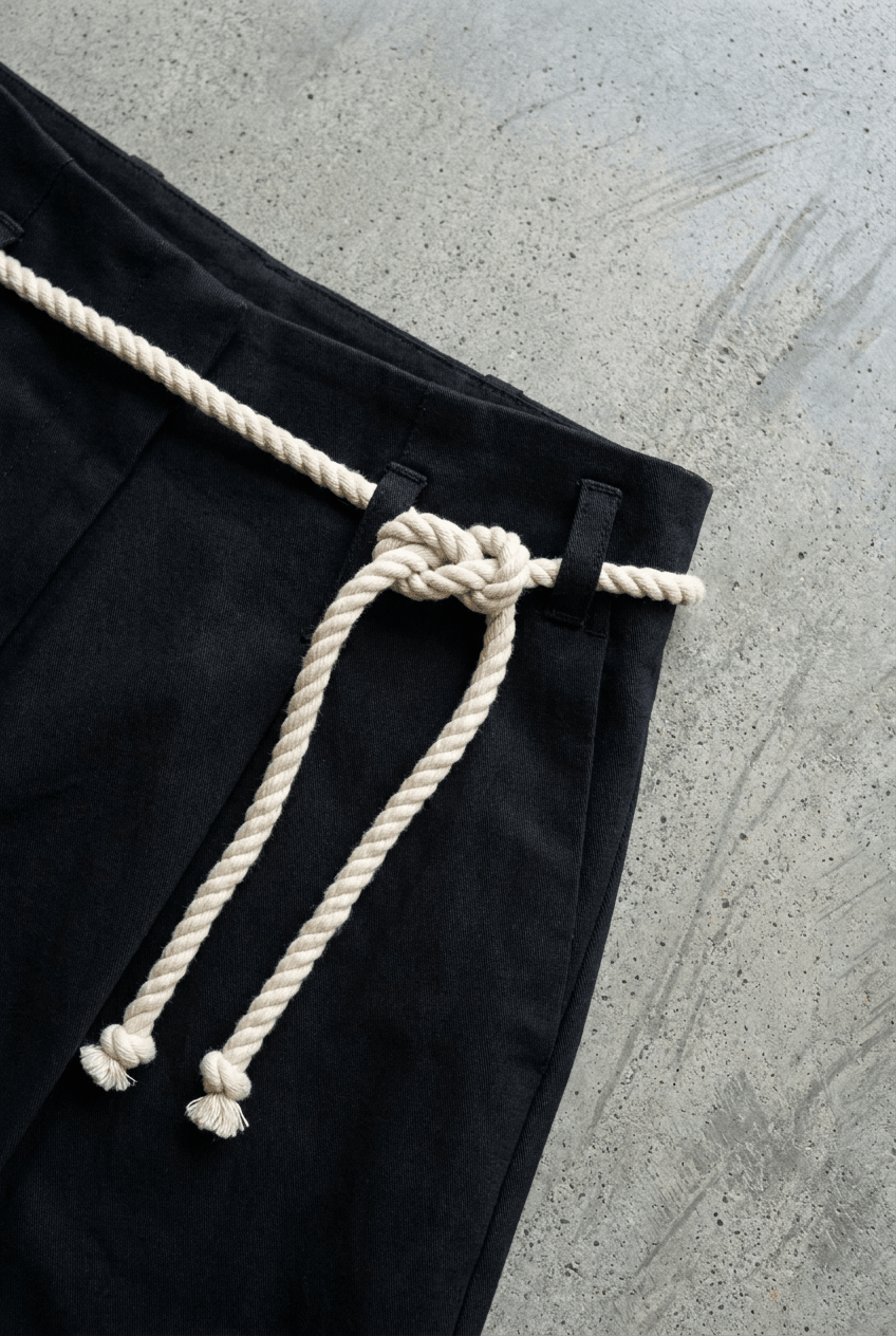 Black Foreman Pants - BEEGLEE