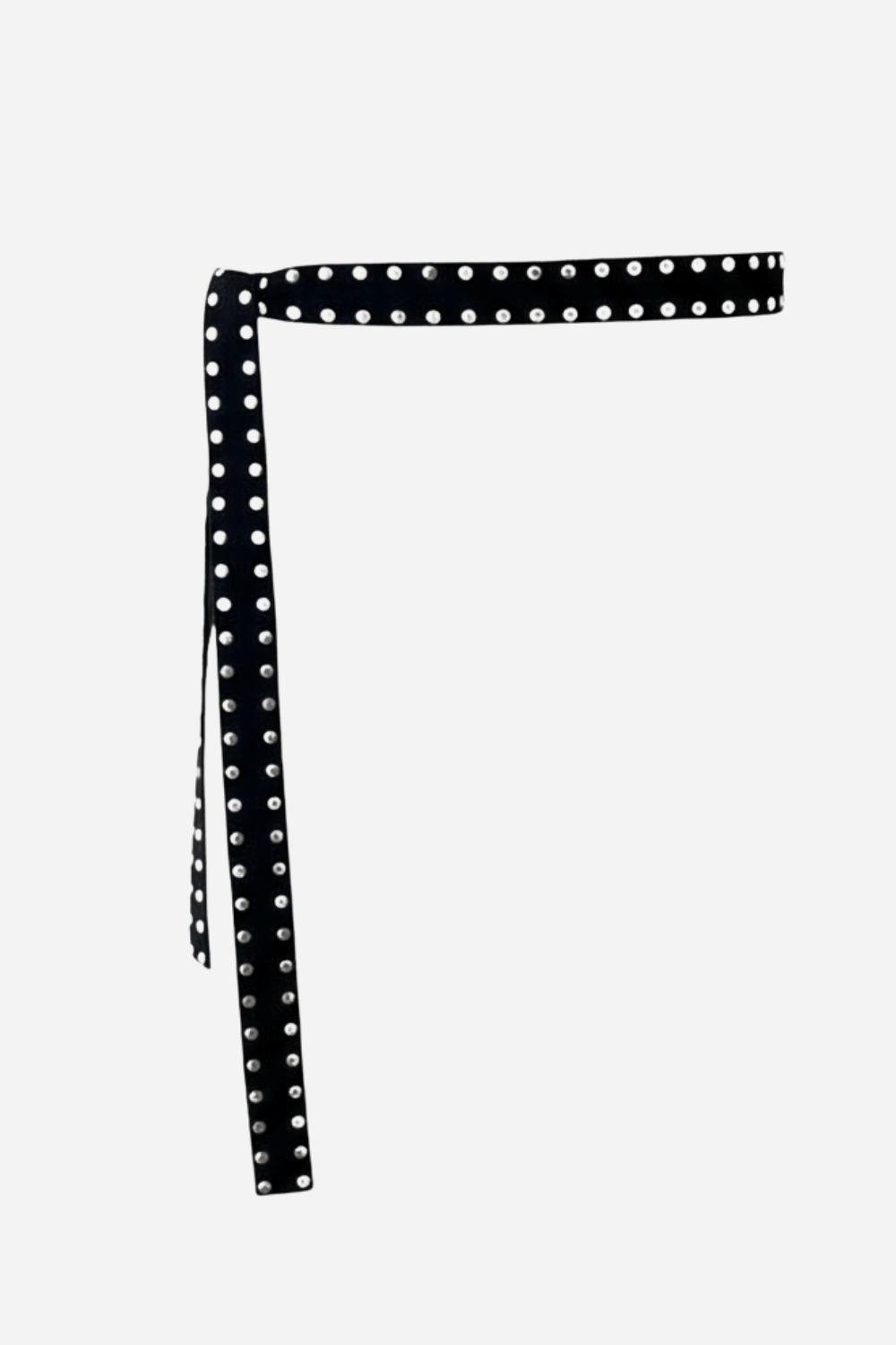 Black Grunge Wrap Belt