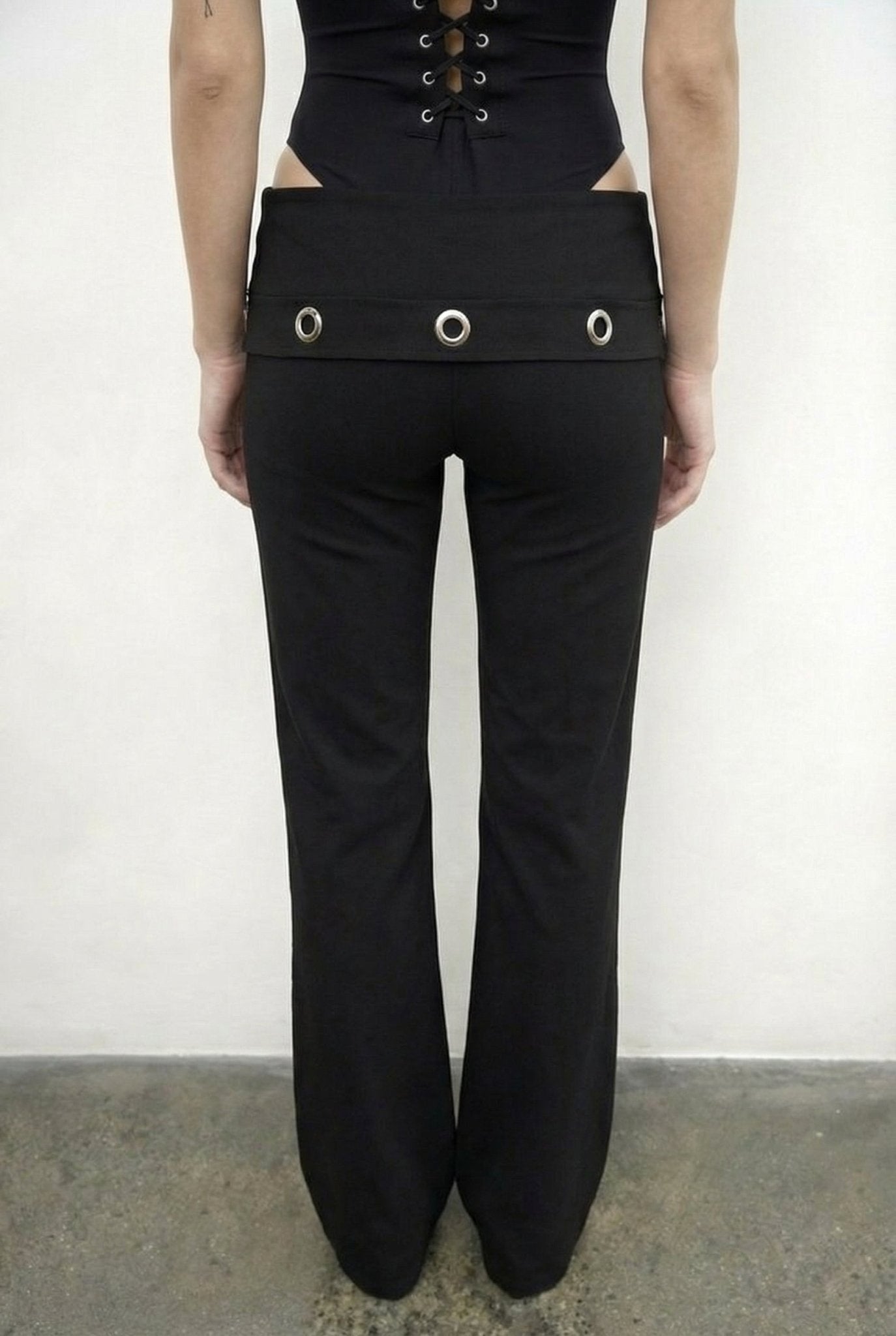 Black Havoc Flare Pants - BEEGLEE