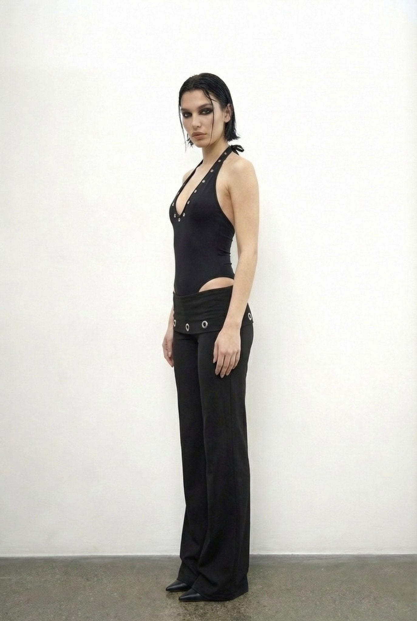 Black Havoc Flare Pants - BEEGLEE