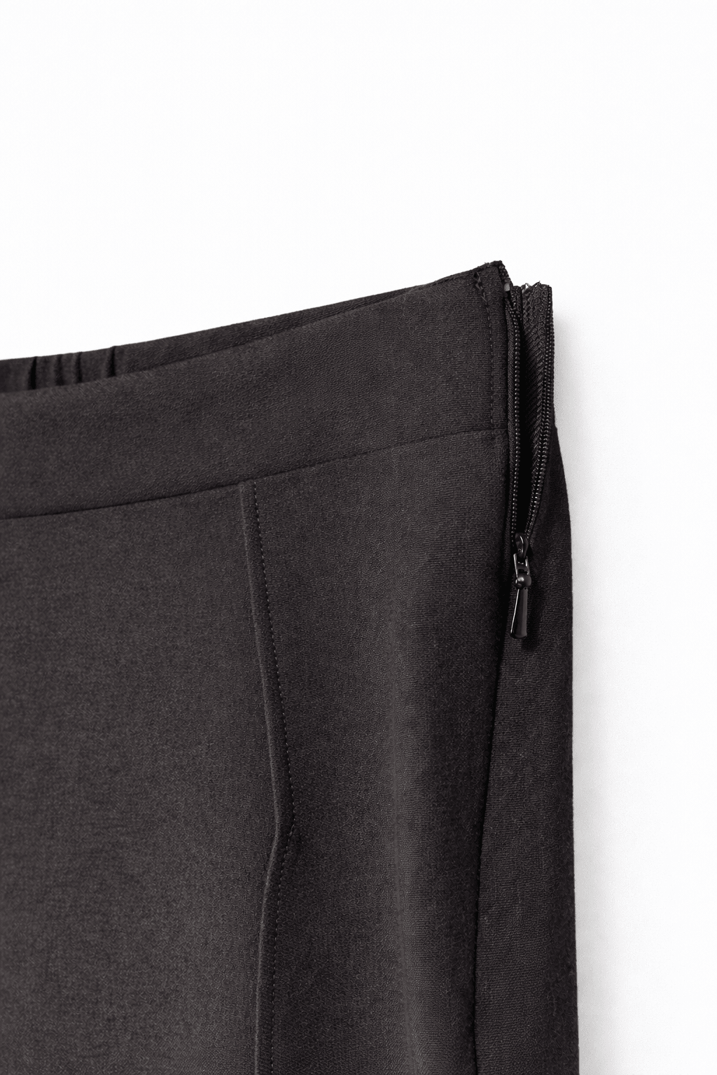 Black High Rise Tapered Pants - BEEGLEE