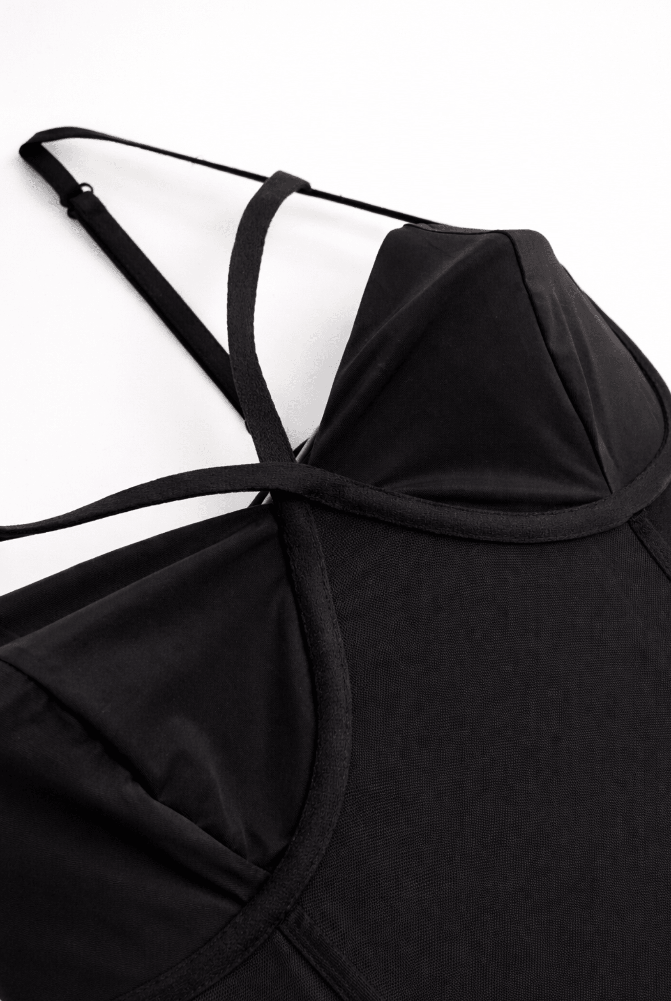 Black Ivy Mesh Bodysuit - BEEGLEE