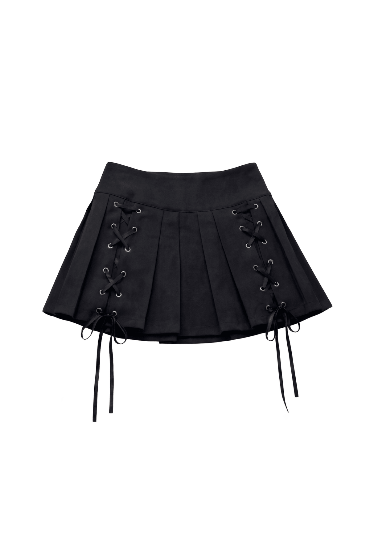 Black Laced Edge Skirt - BEEGLEE