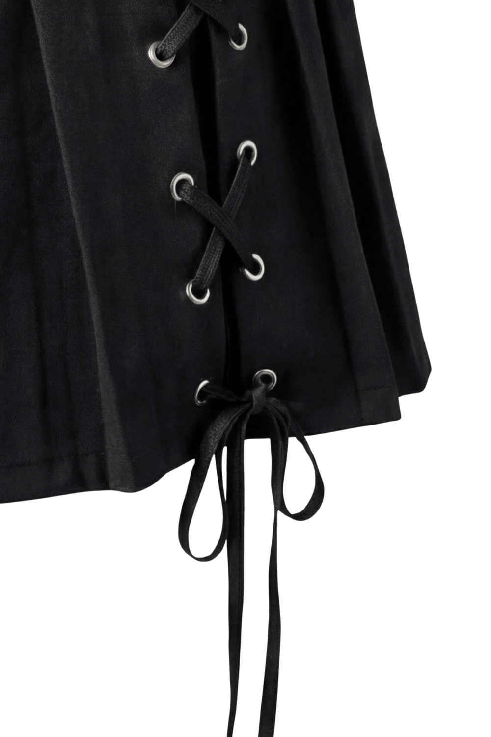 Black Laced Edge Skirt - BEEGLEE