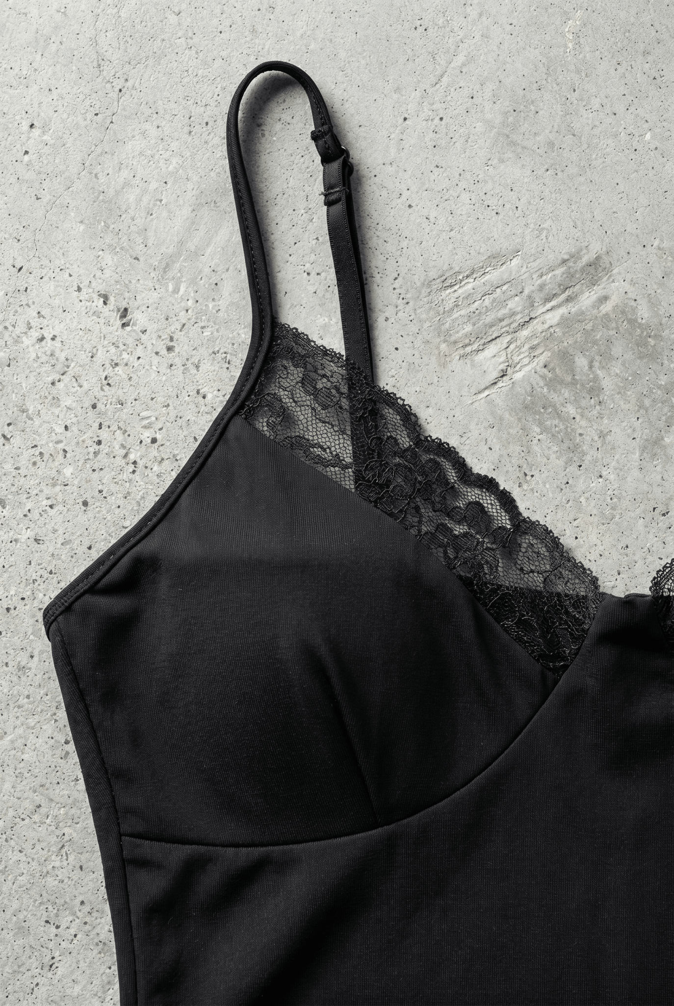 Black Laced - Up Bodysuit - BEEGLEE