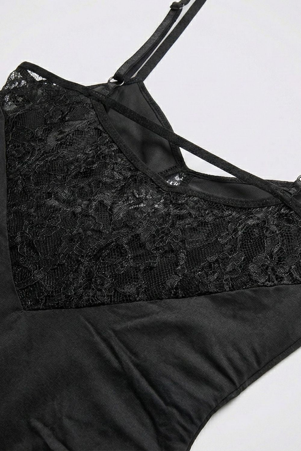 Black Midnight lace bodysuit - BEEGLEE