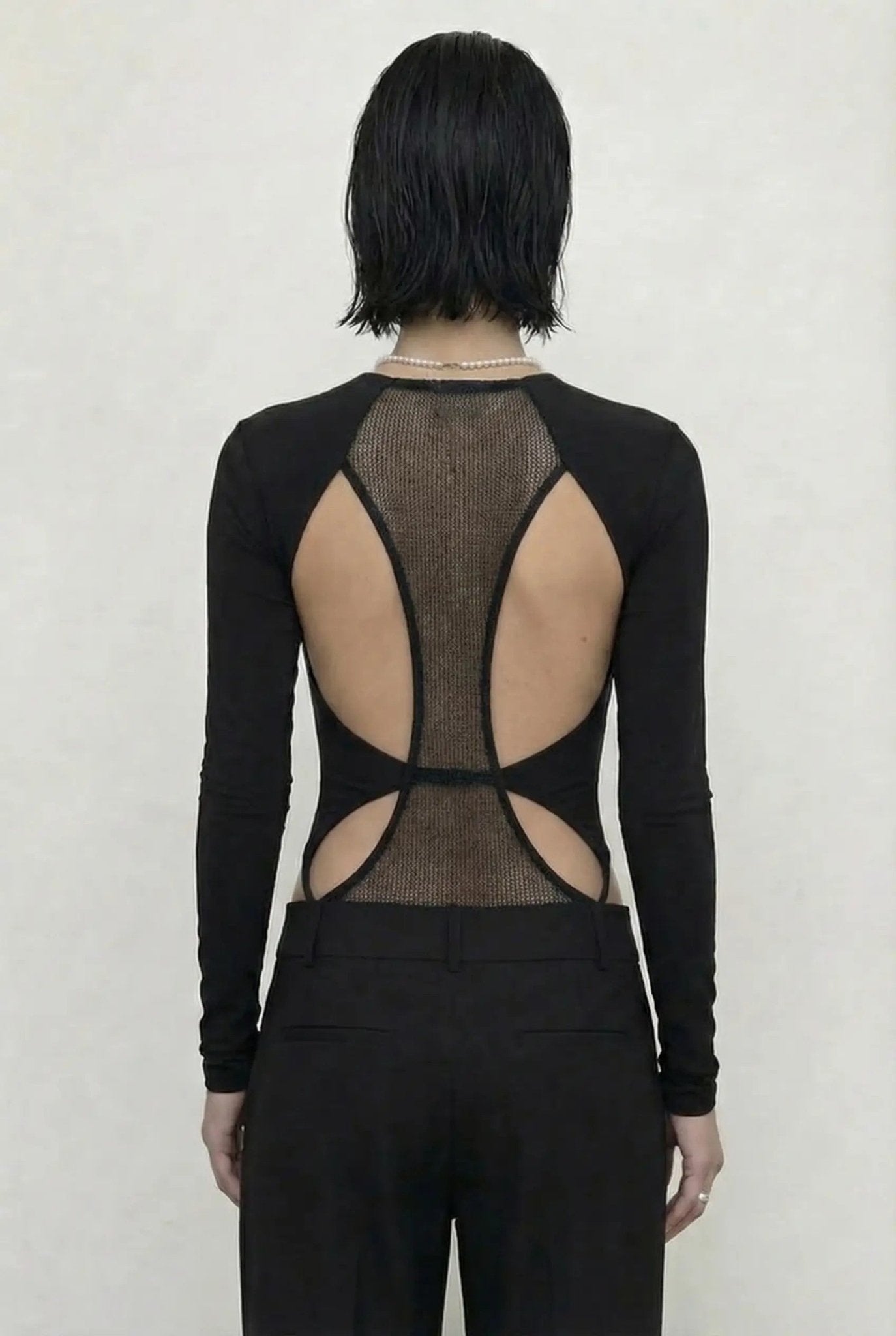 Black Mortal Sin Bodysuit - BEEGLEE