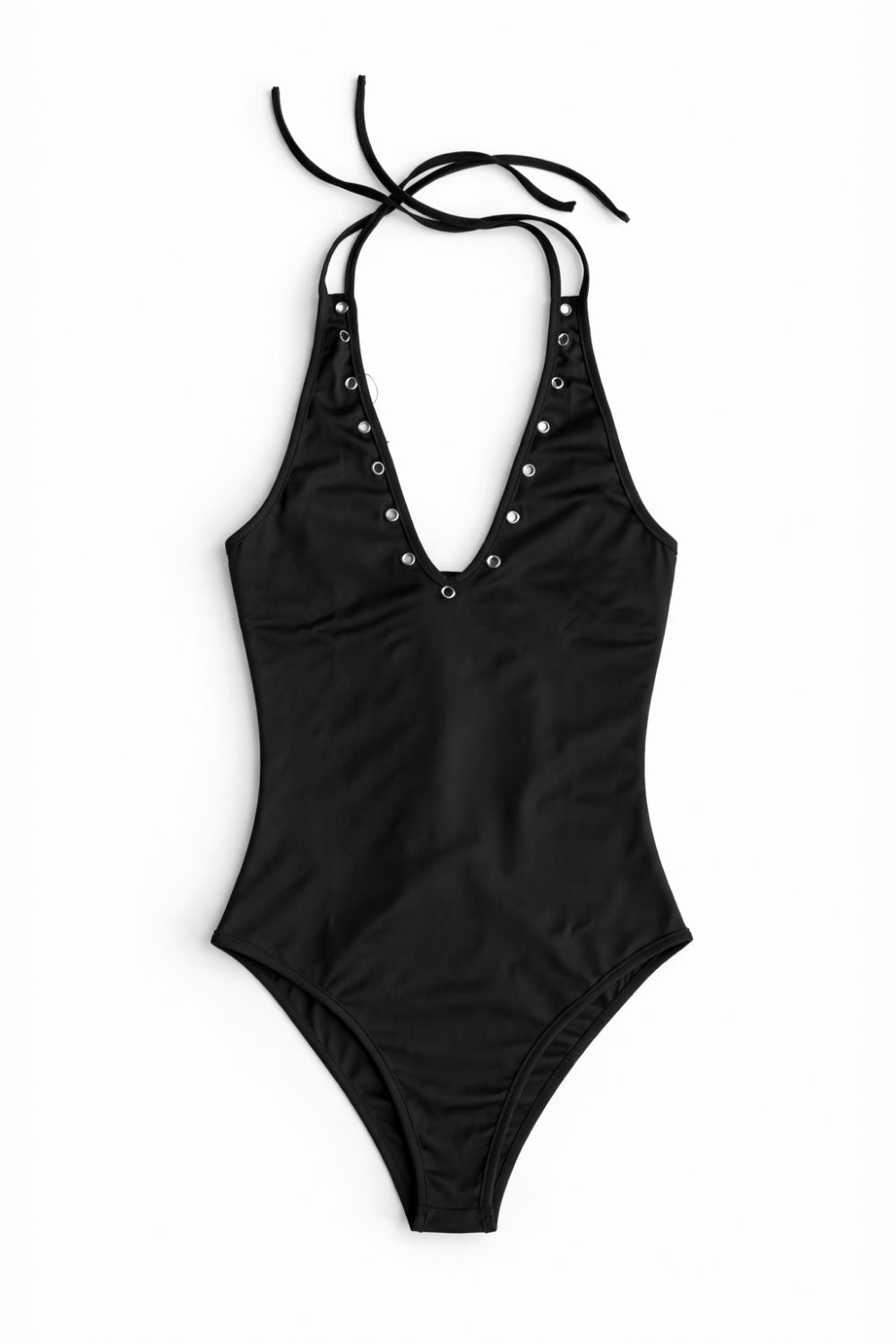 Black Rebel Strings Bodysuit - BEEGLEE
