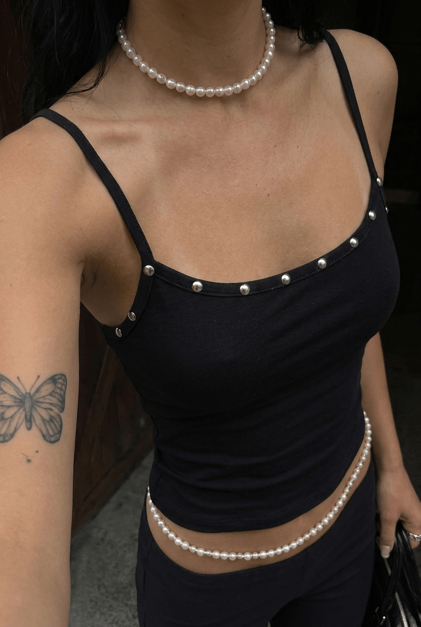 Black Reverie Top - BEEGLEE