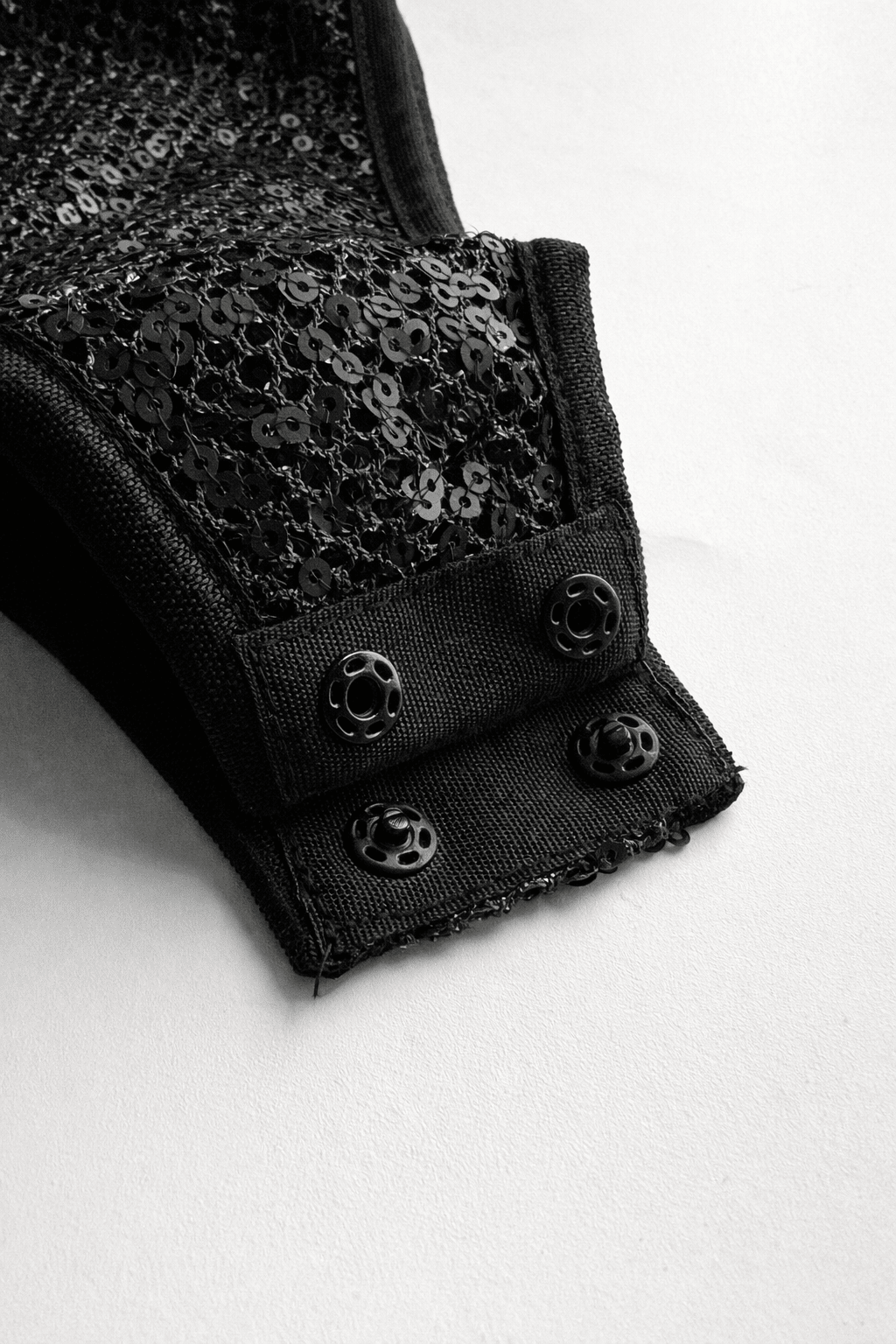 Black Sequins Muse Bodysuit - BEEGLEE