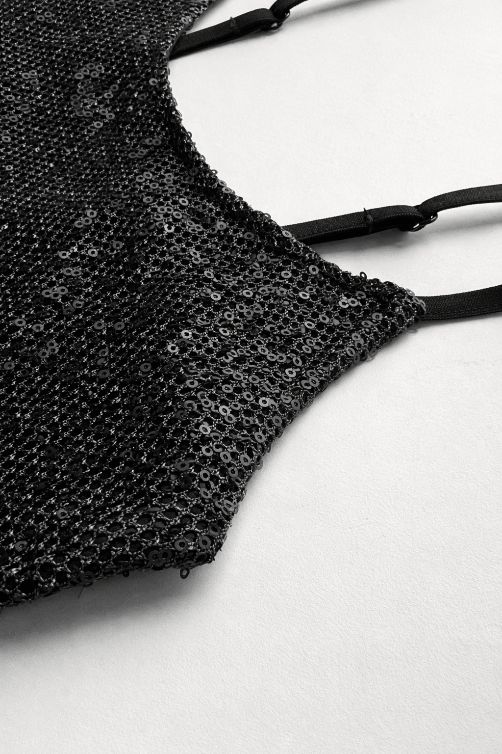 Black Sequins Muse Bodysuit - BEEGLEE
