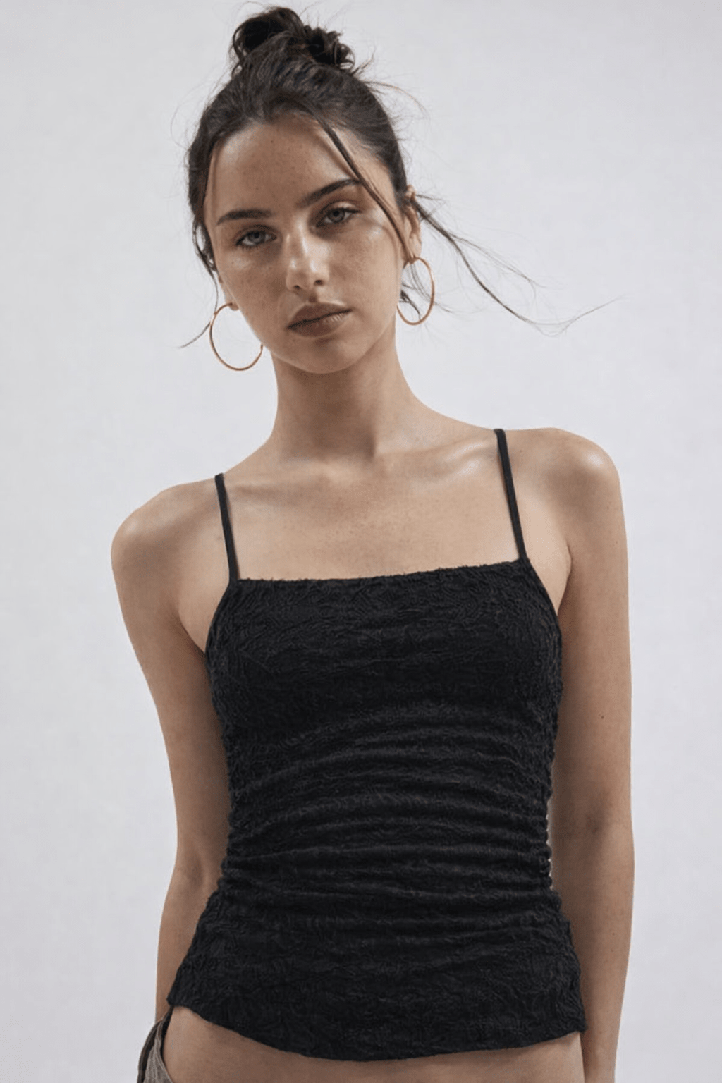 Black Sia Lace Tank - BEEGLEE