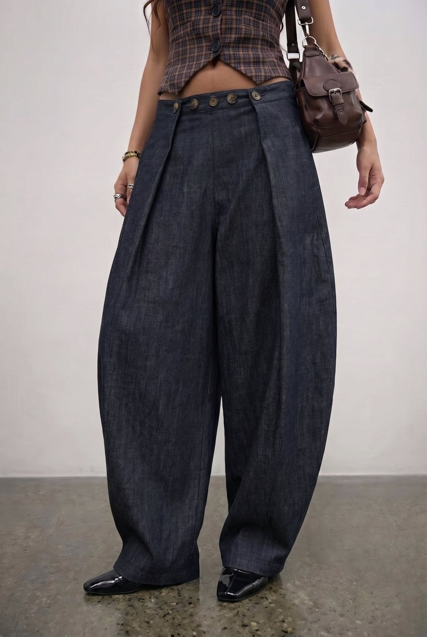 Blue Worker Denim Pants - BEEGLEE