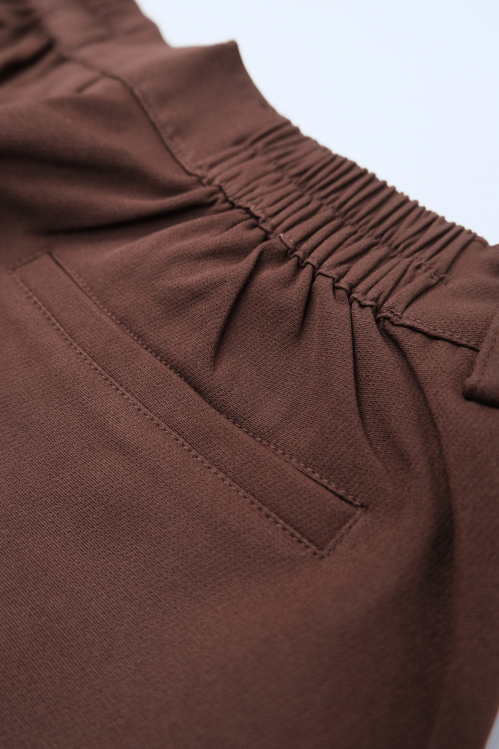 Brown Xerox Tailored Shorts - BEEGLEE