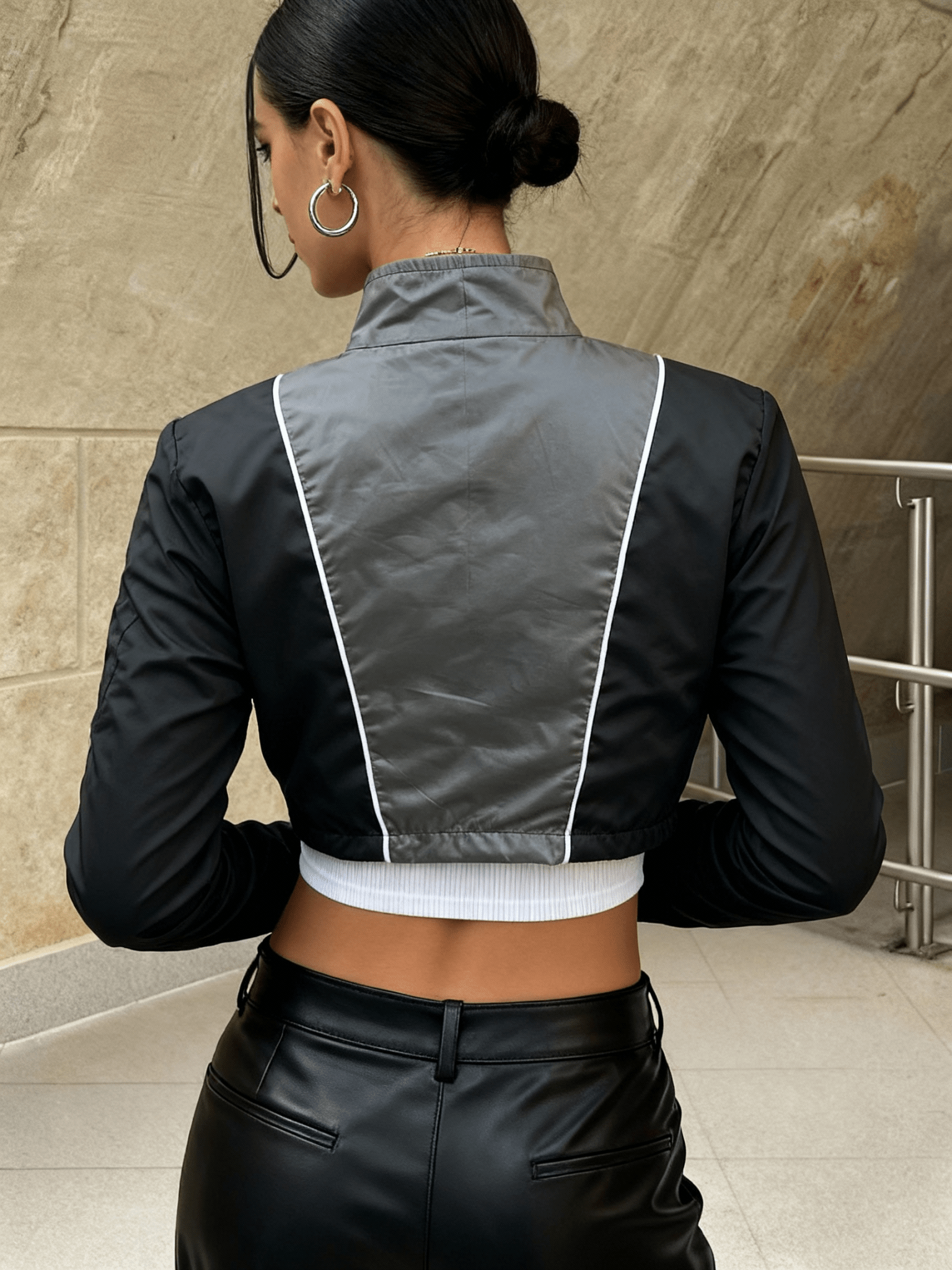 Cool Grey Rogue Zip - Up Jacket - BEEGLEE