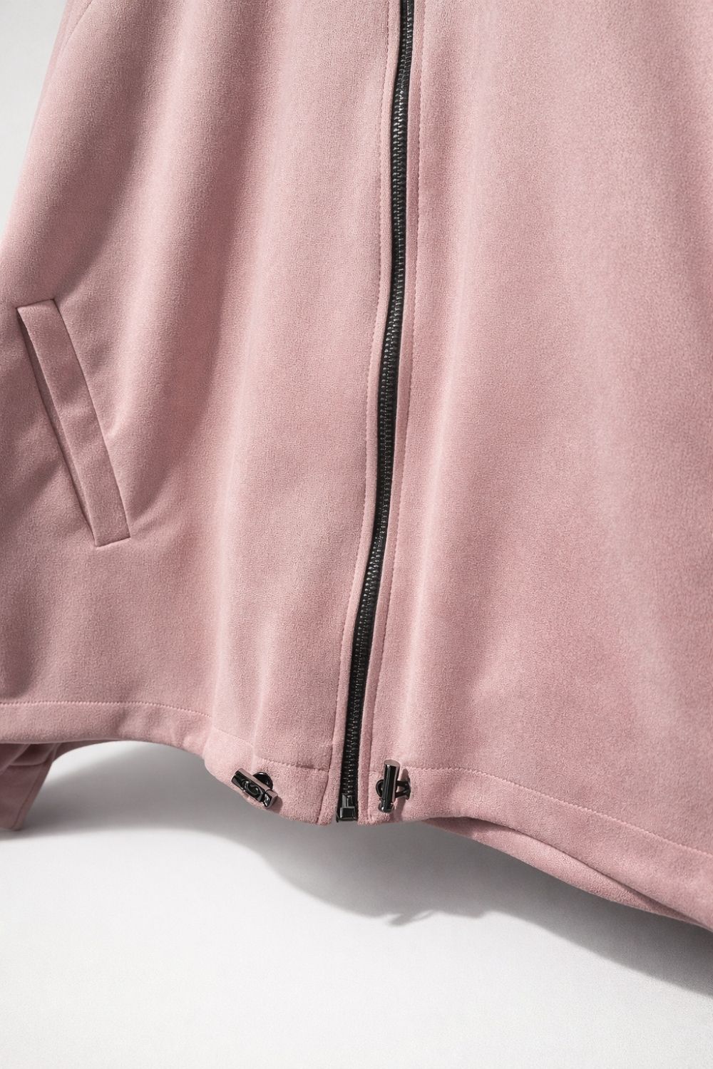 Dust Rose Naira Bomber Jacket - BEEGLEE