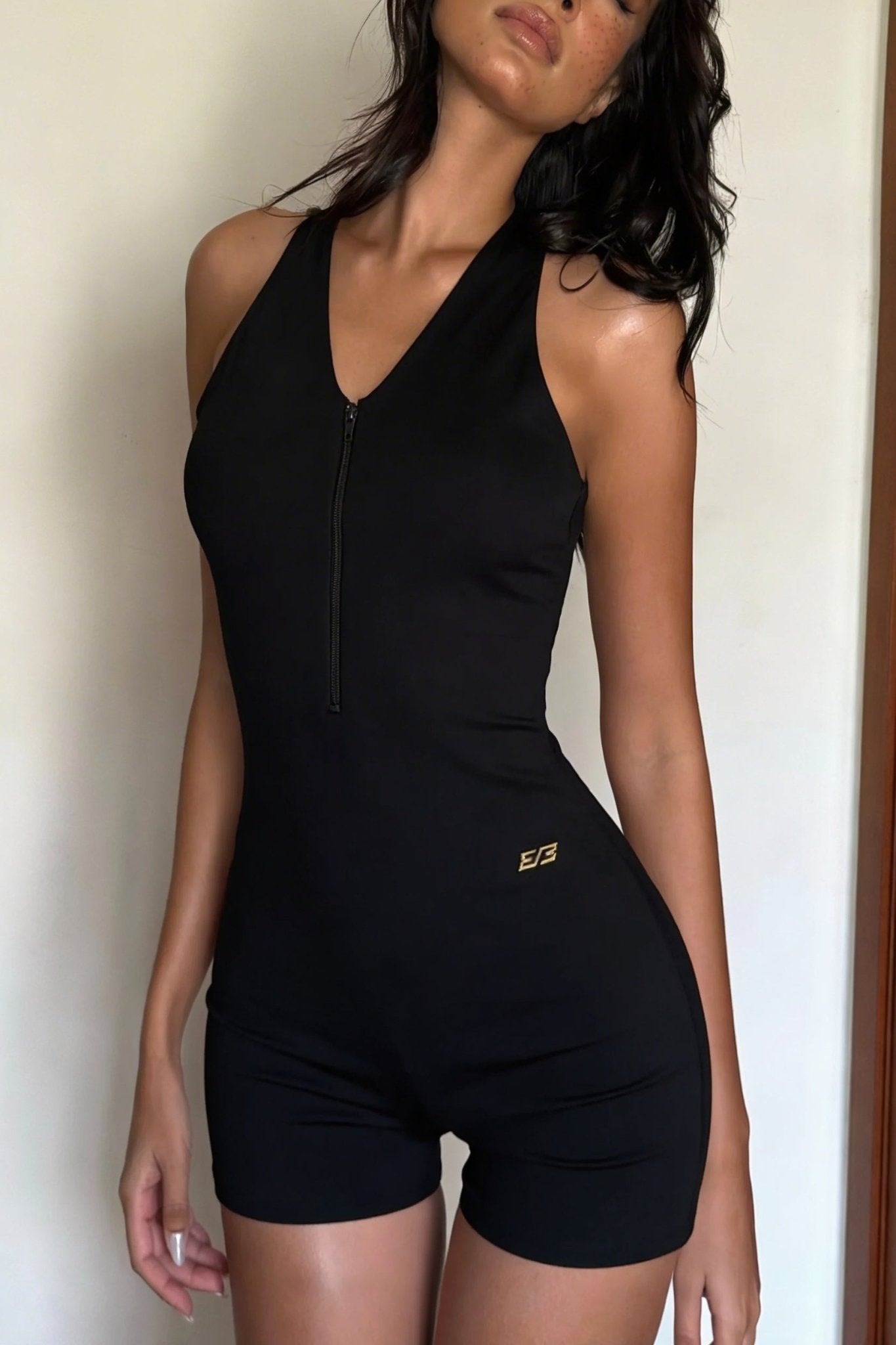 Gaia Scrunch Back Playsuit - BEEGLEE
