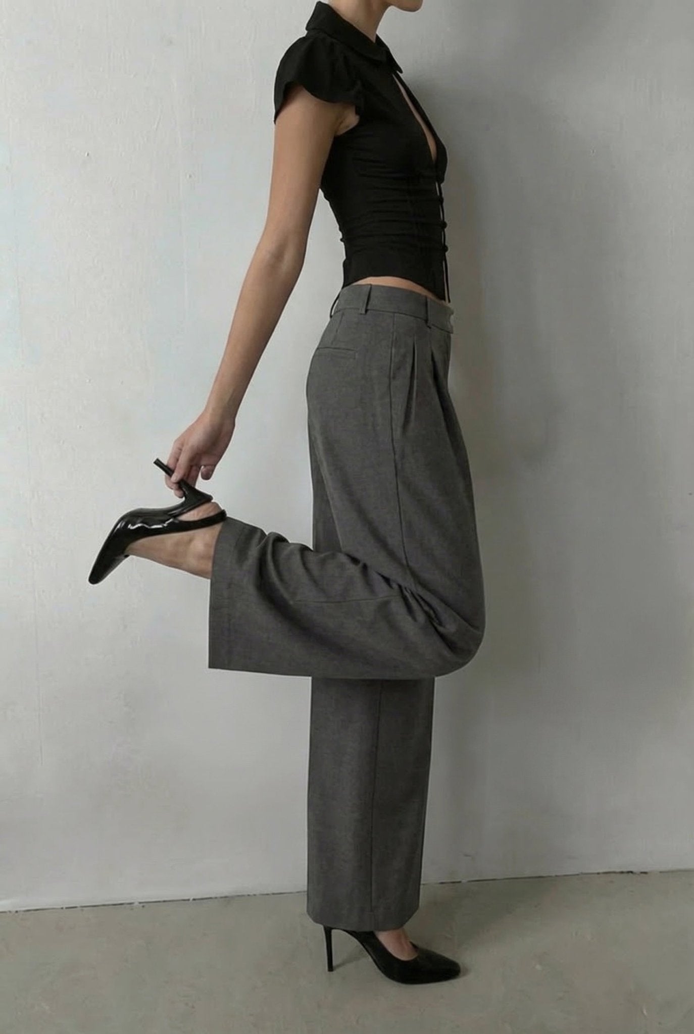 Grey Atelier Pants - BEEGLEE