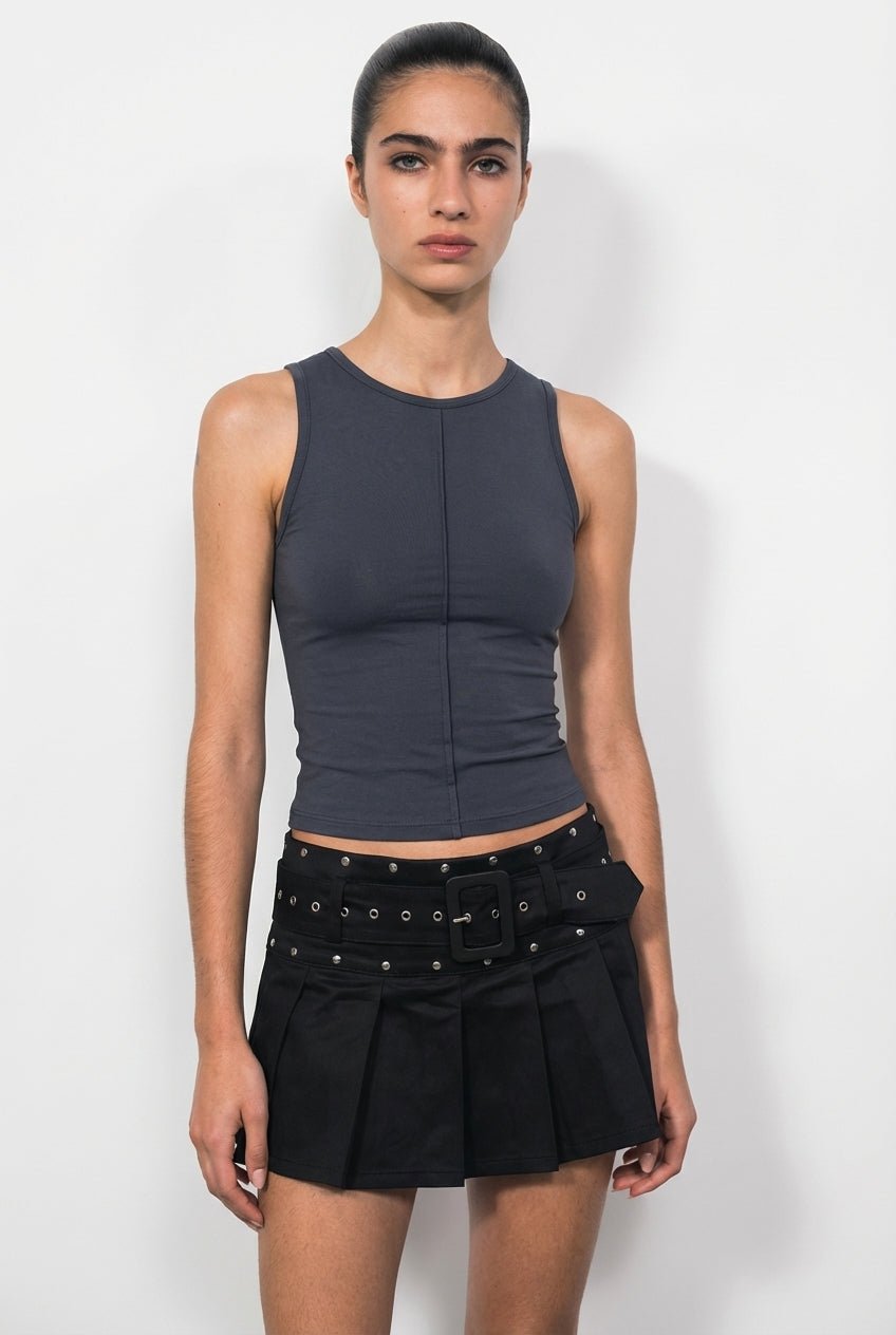 Grey Dox Tank Top - BEEGLEE