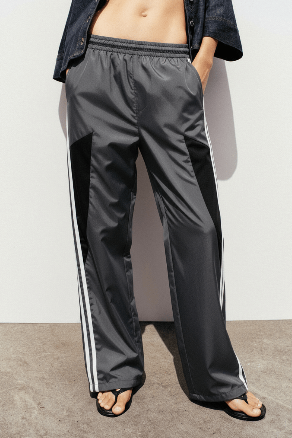 Grey Loop Track Pant