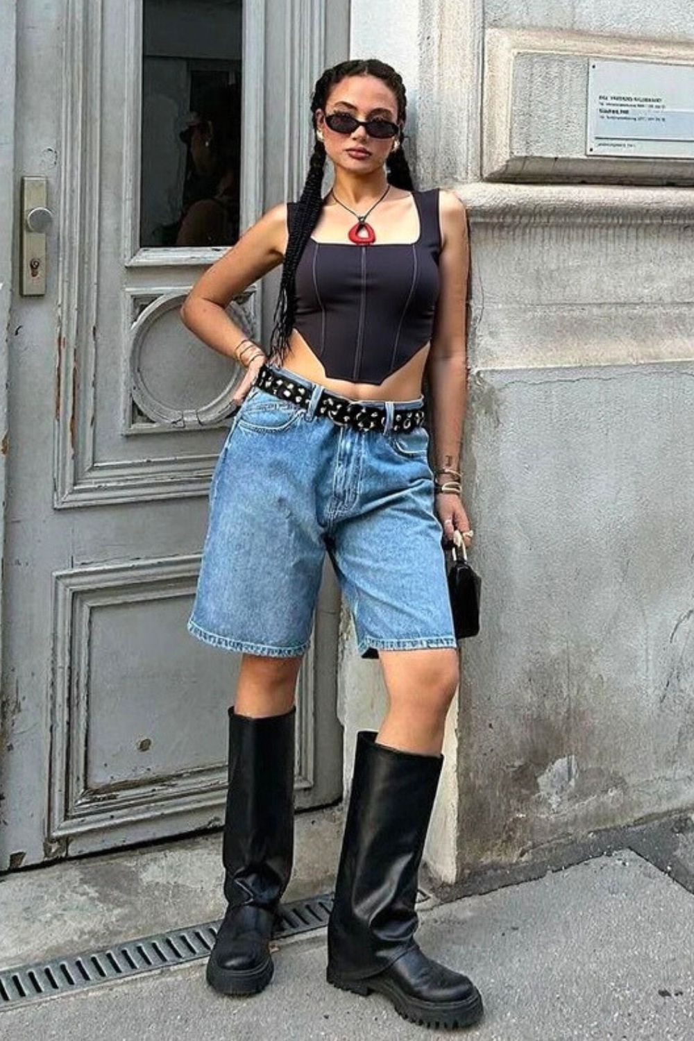 Grey Overtime Backless Corset