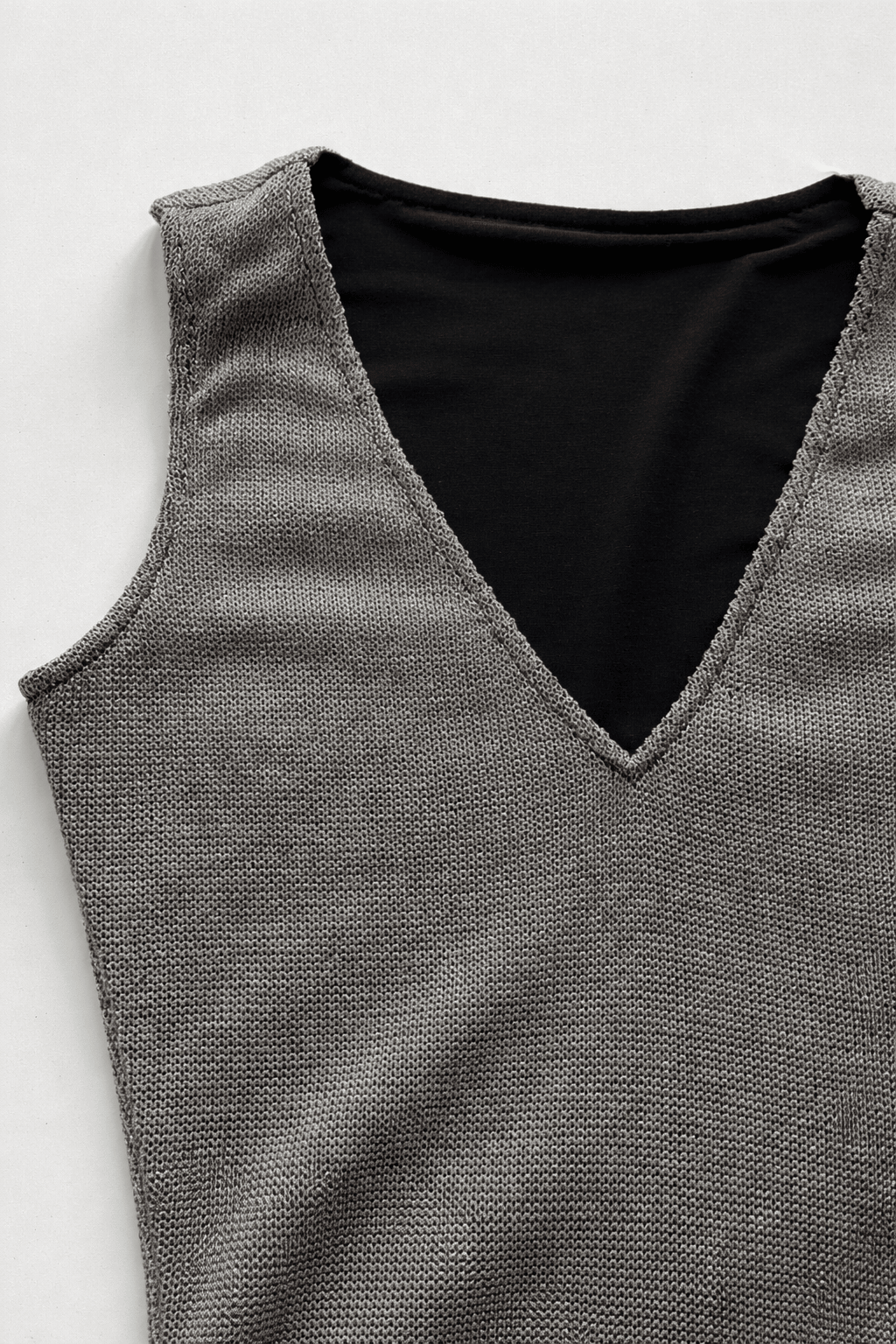 Grey Seren Meshknit Bodysuit - BEEGLEE