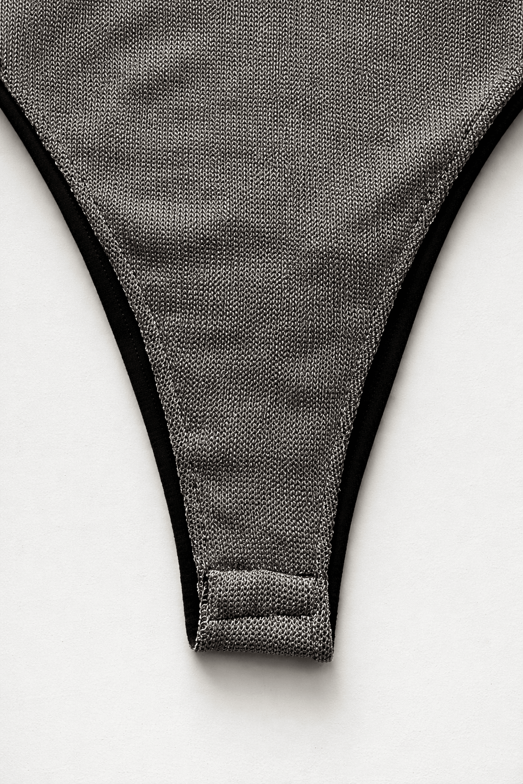 Grey Seren Meshknit Bodysuit - BEEGLEE