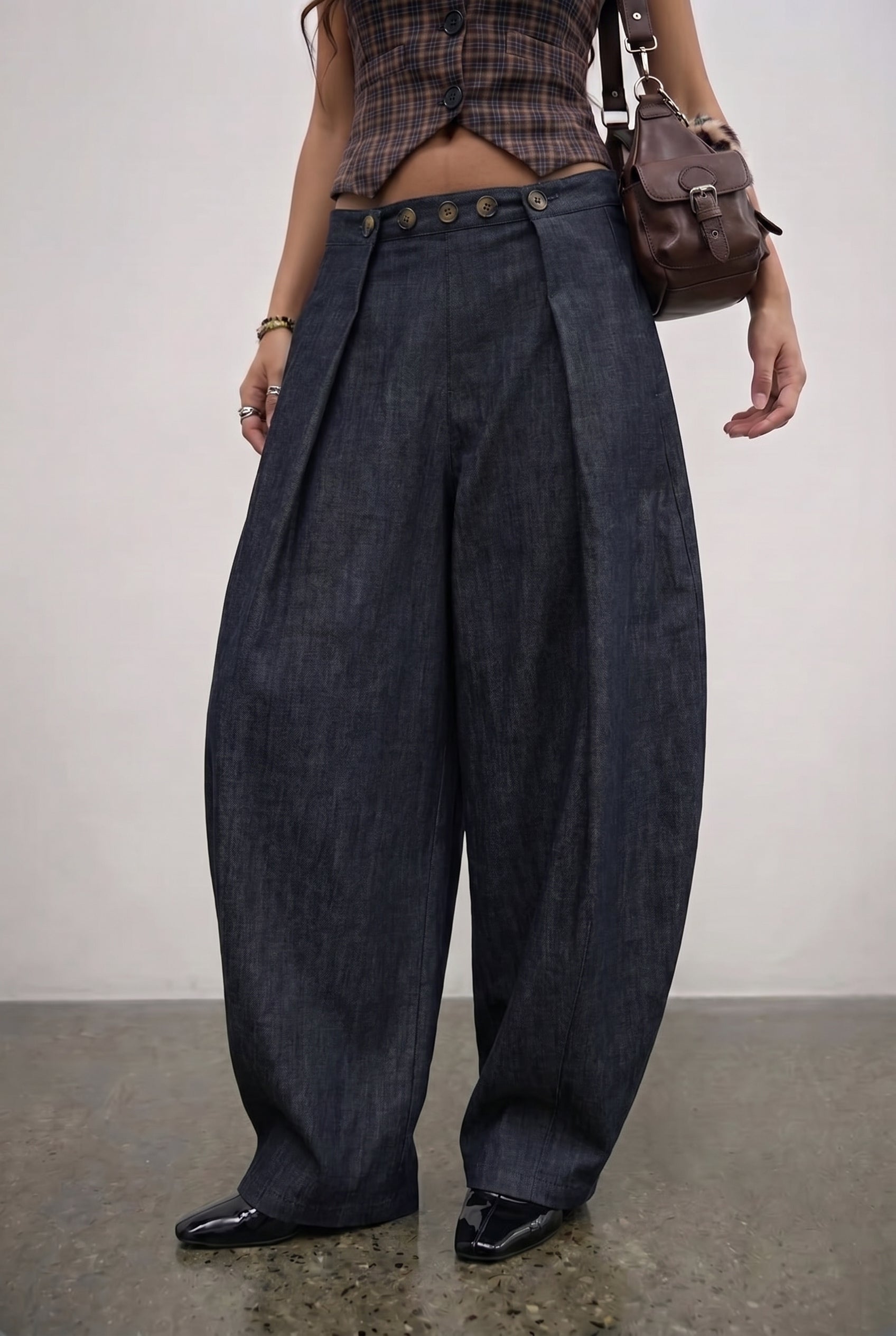 Blue Worker Denim Pants