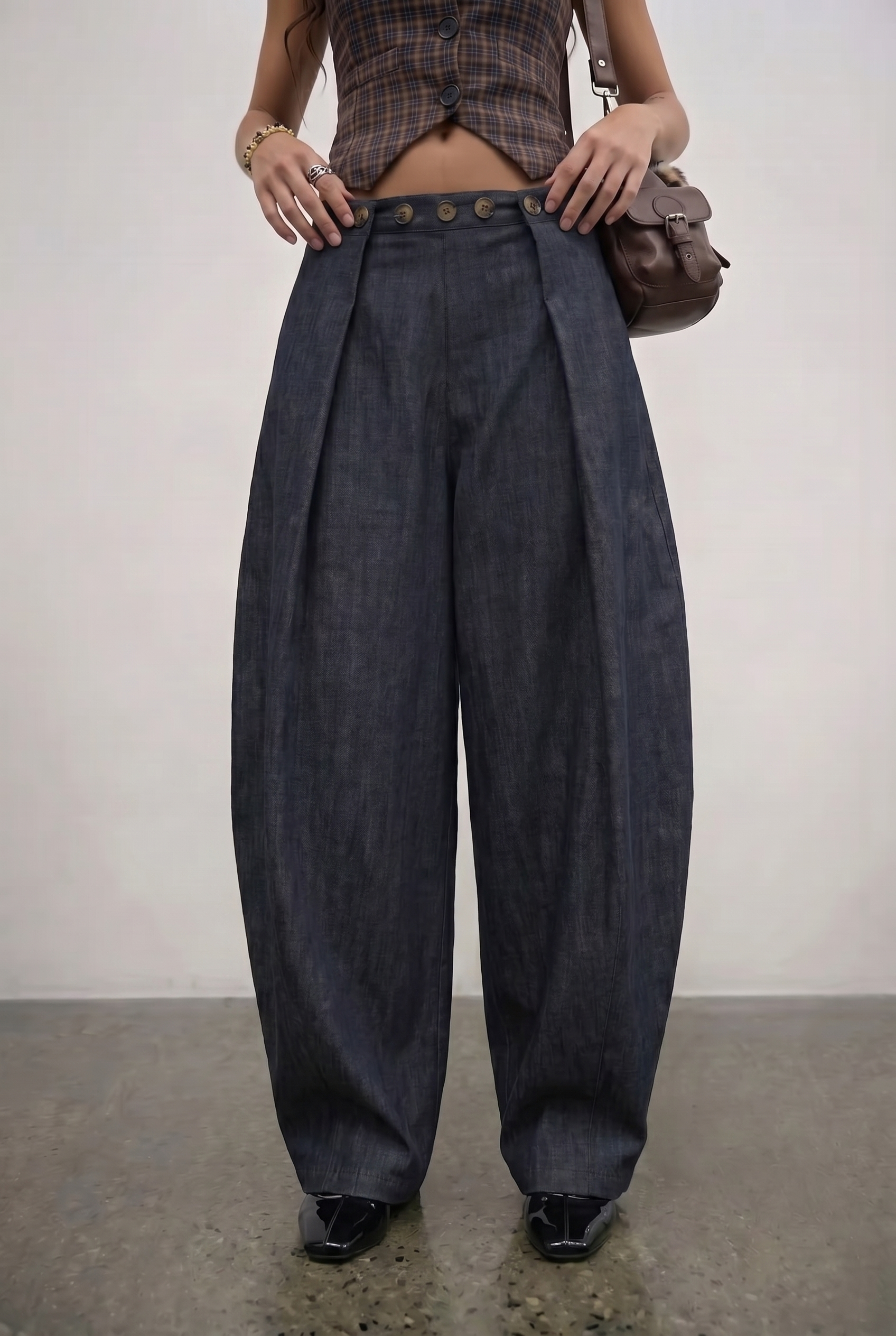 Blue Worker Denim Pants