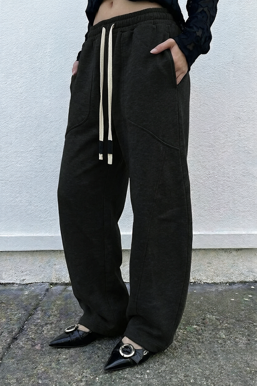 Black Dune Sweatpants