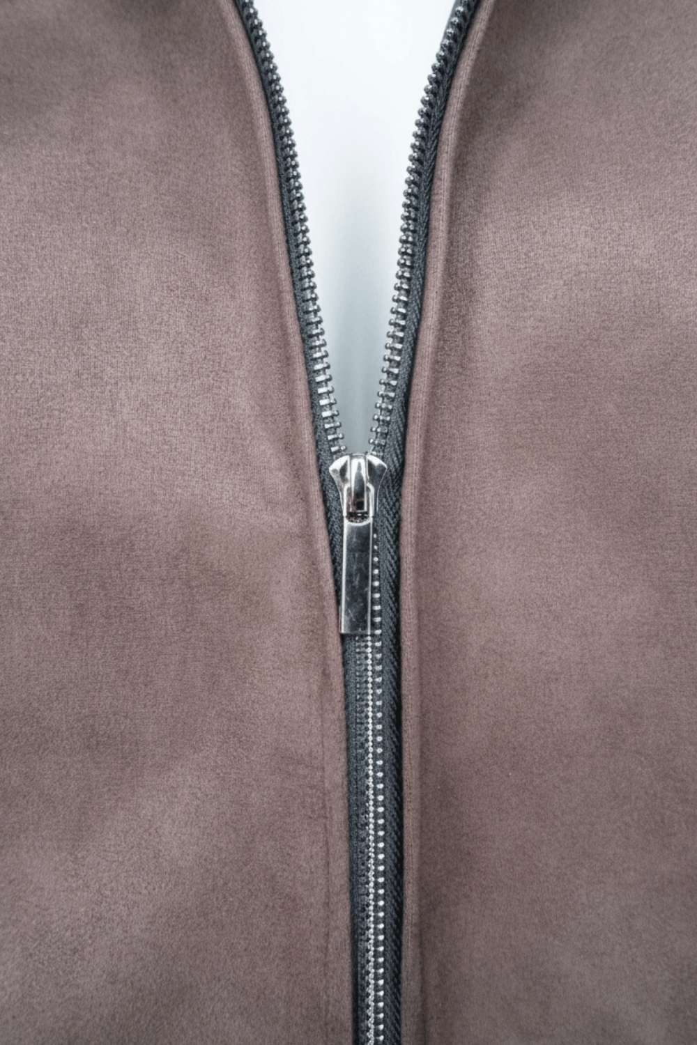 Mocha Seoul Air Suede Jacket - BEEGLEE