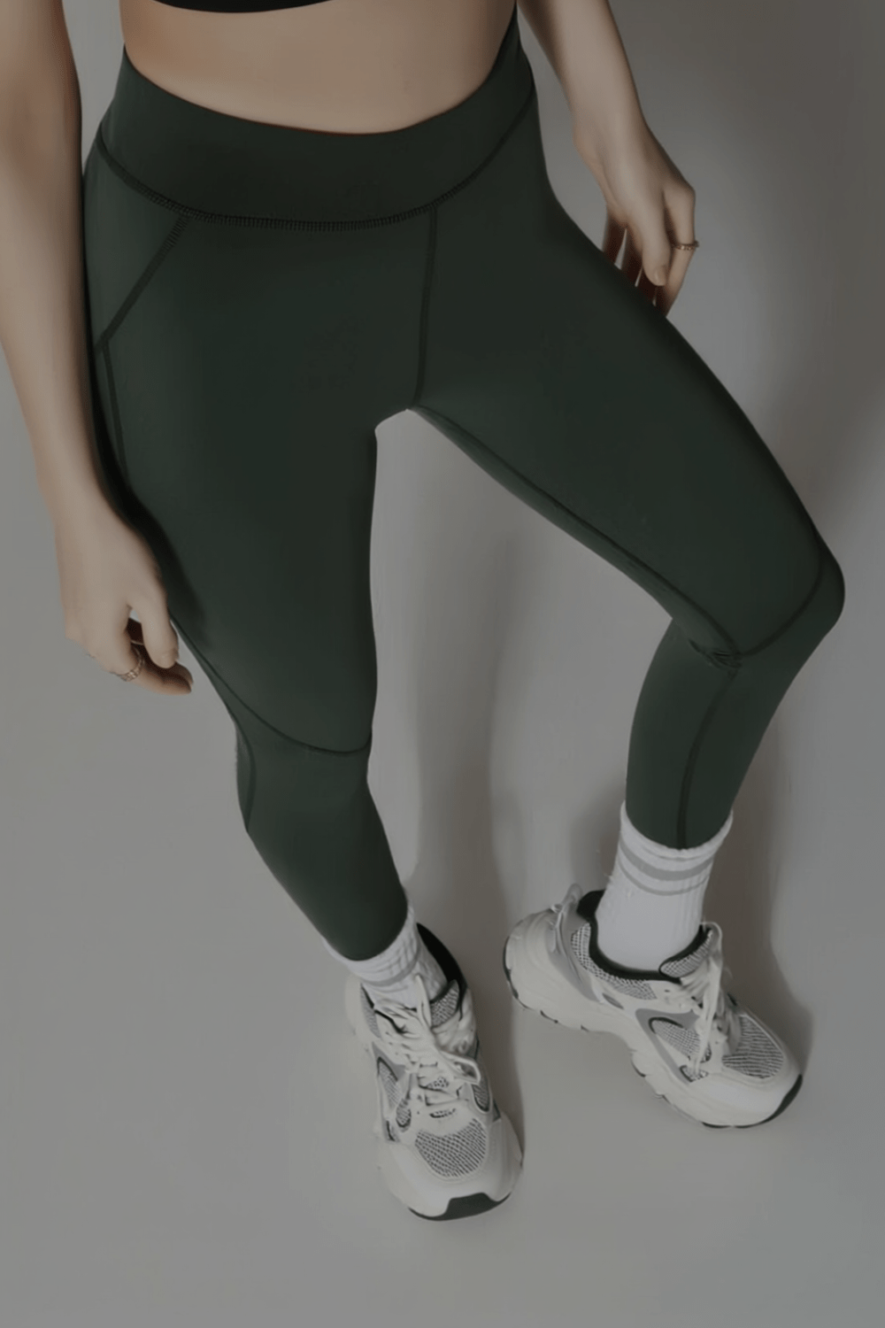 Olive Refined Pixie Tights