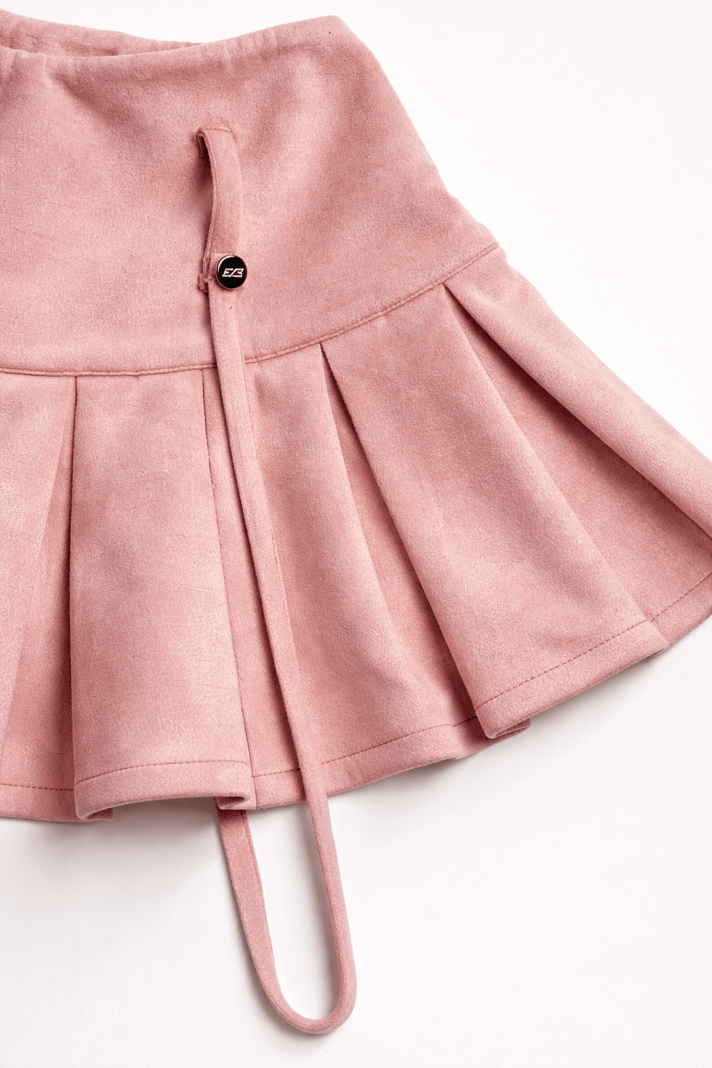 Pink Harness Pleat Skort - BEEGLEE