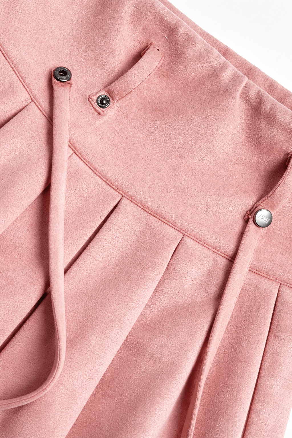 Pink Harness Pleat Skort - BEEGLEE