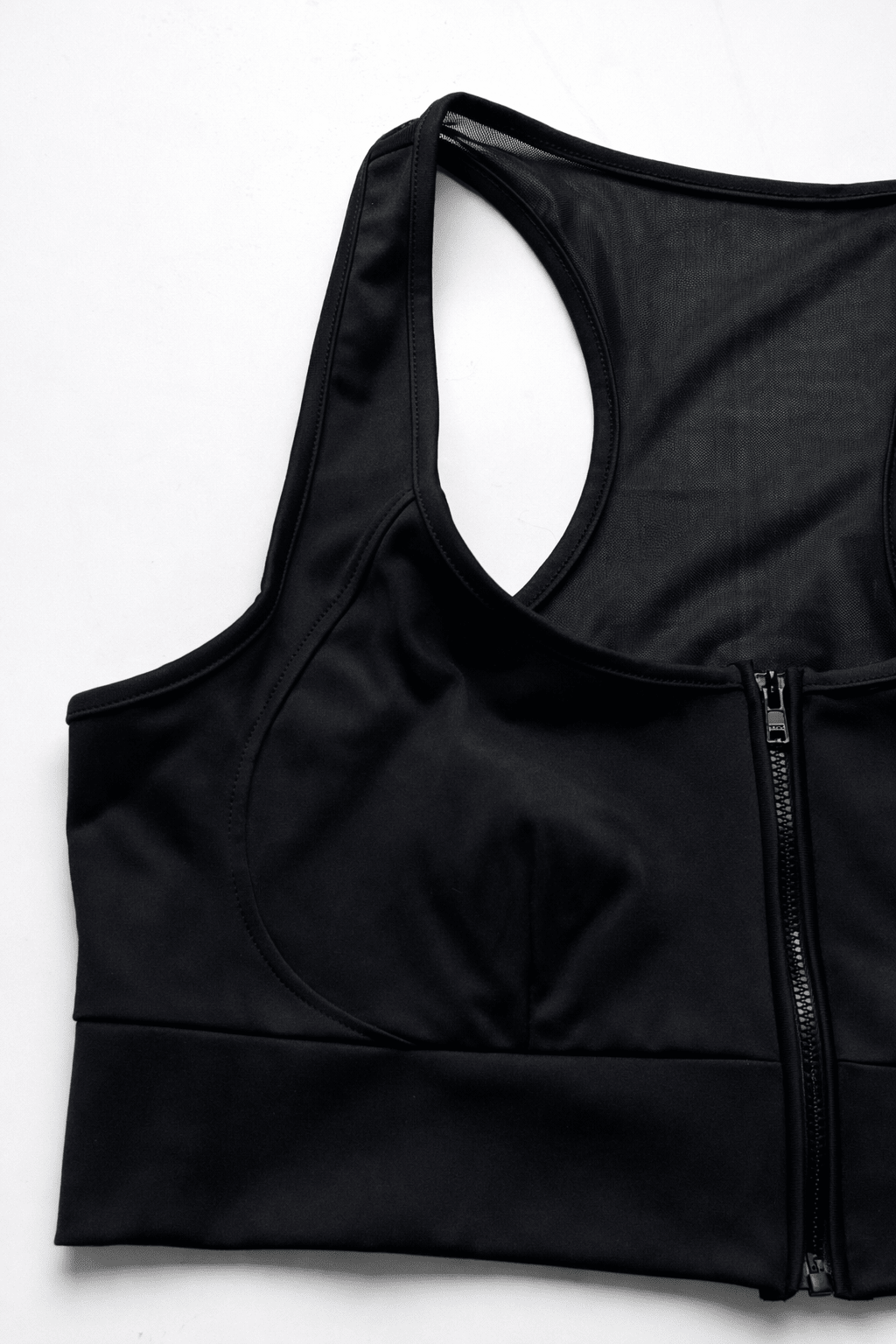 Vesta Zipper Bralette - BEEGLEE