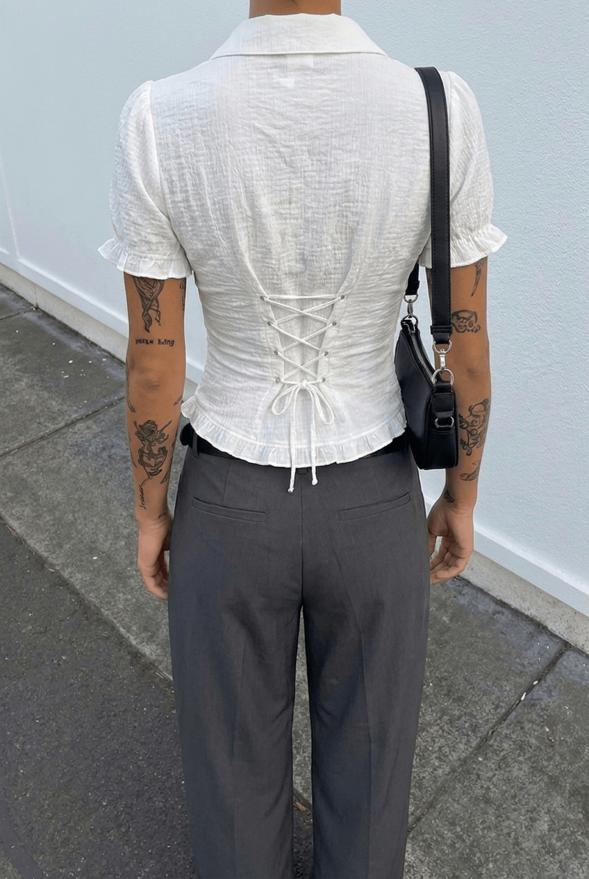 White Boardroom Shirt - BEEGLEE