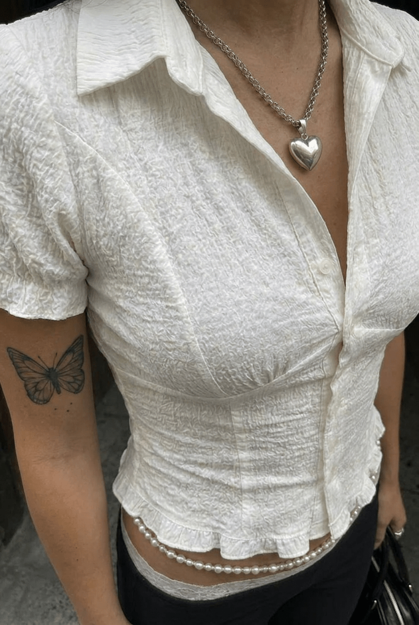 White Boardroom Shirt - BEEGLEE