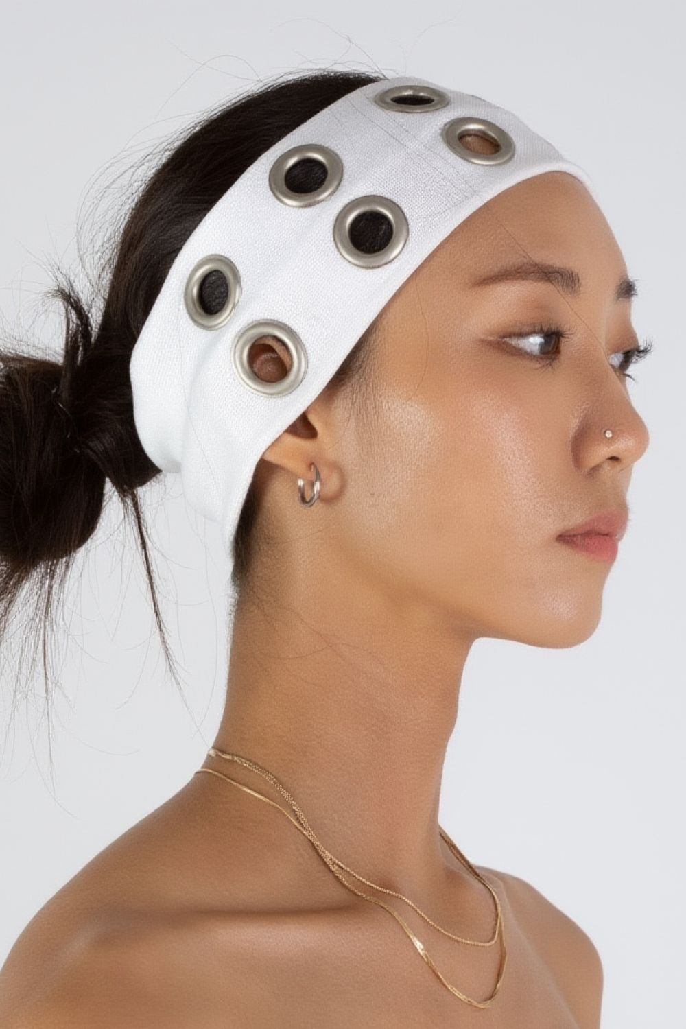 White Chrome Kiss Band