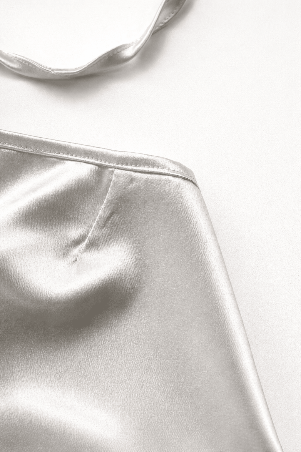 White Diamond Scarf Top - BEEGLEE