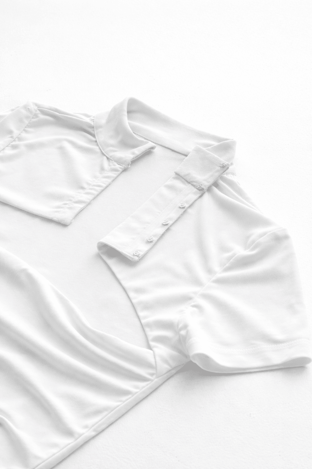 WHITE MESH SHRUG TOP - BEEGLEE