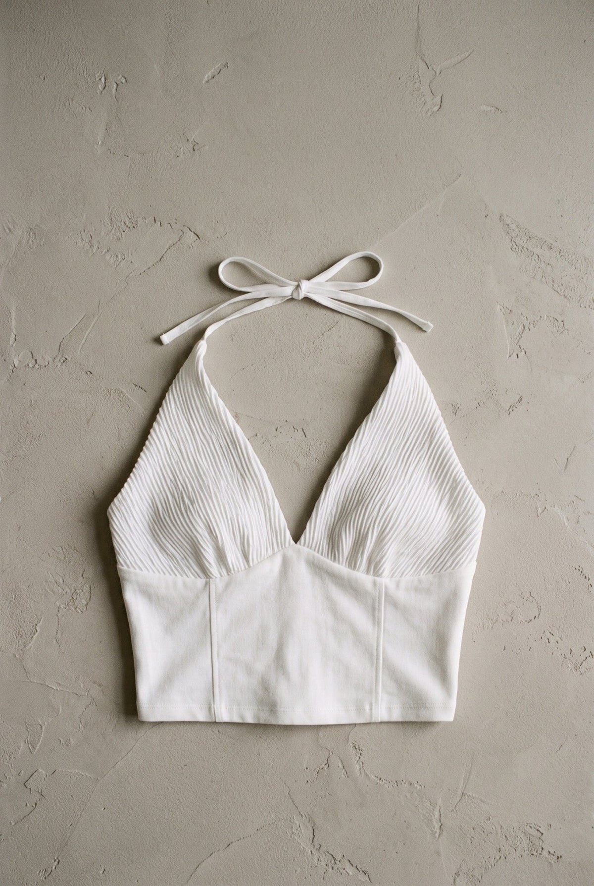White Orchid Bustier Top - BEEGLEE