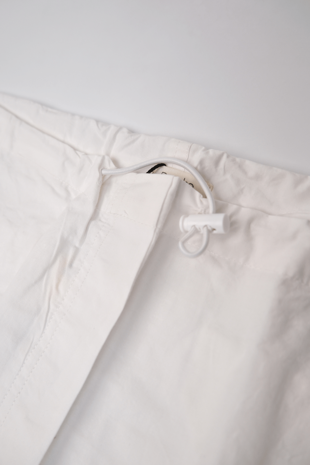White Oversized Poplin Pants - BEEGLEE