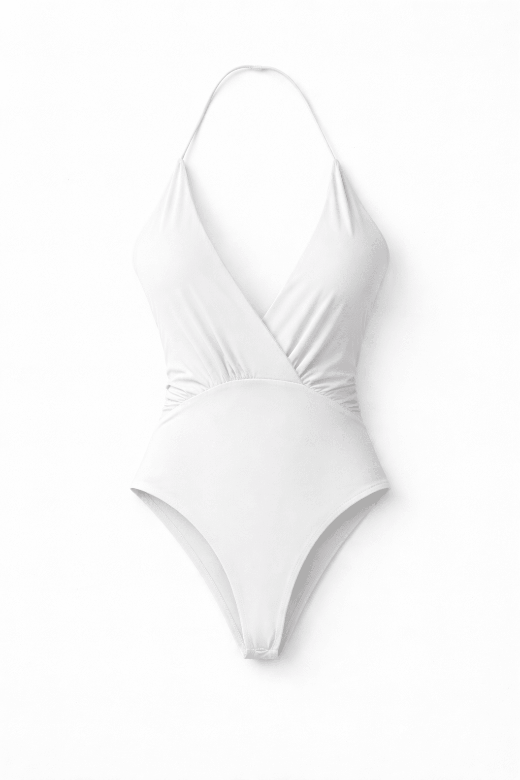 White Plunge Club Bodysuit - BEEGLEE