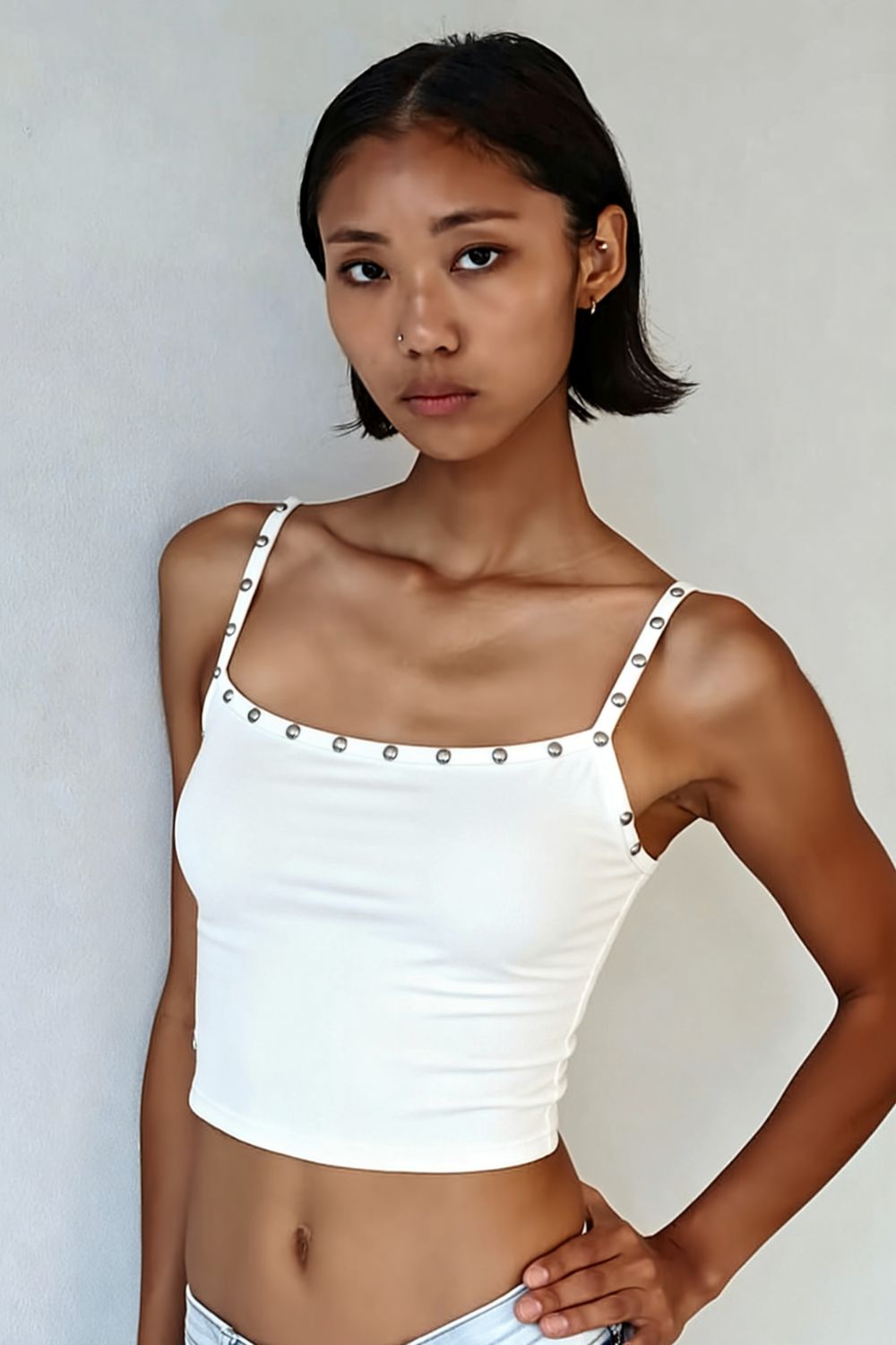 White reverie top - BEEGLEE