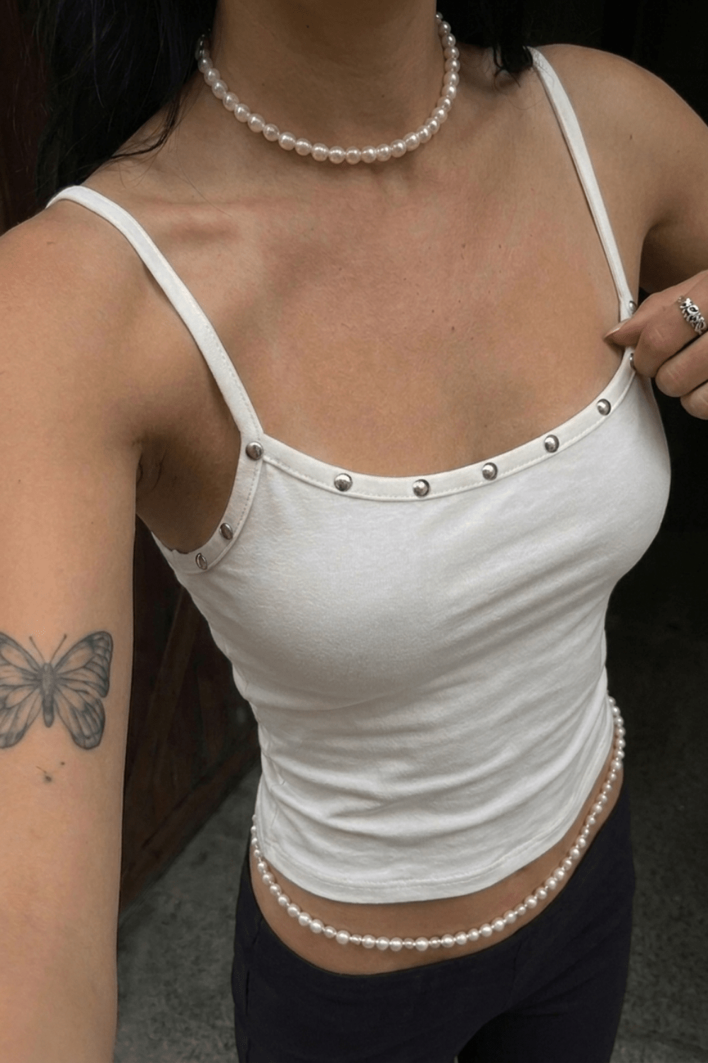 White Reverie Top - BEEGLEE